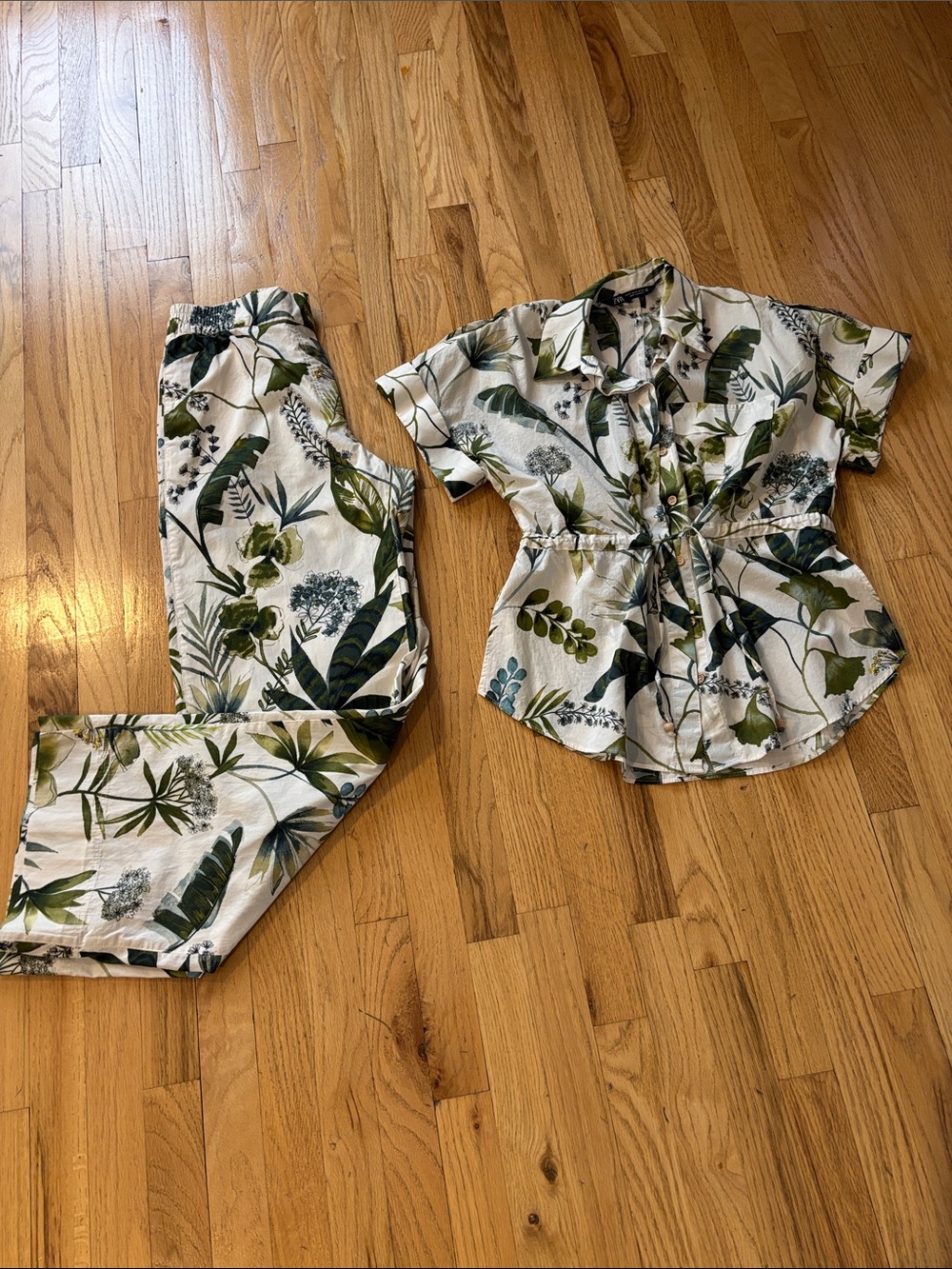 Zara Pants & Shirt Set